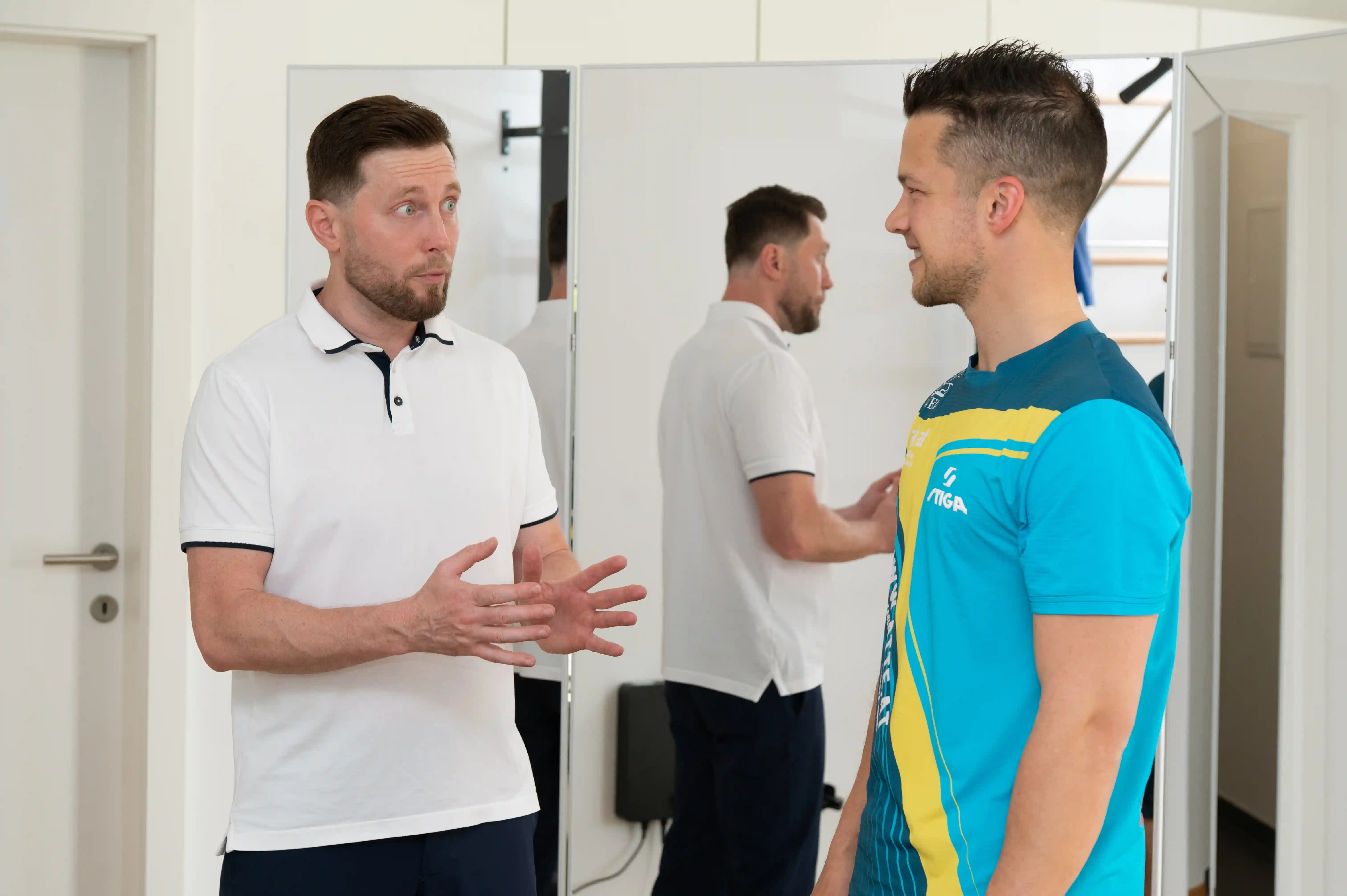 Beratungsgespräch zur Bewegungstherapie